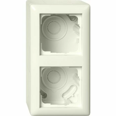 Gira AP-Gehäuse 2f + Rahmen 106201