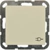 Gira Steckdose Mit Klappdeckel, ST55, Cremeweiß Gira Klappdeckel Gira Klappdeckel Mit Steckdose 0775042444