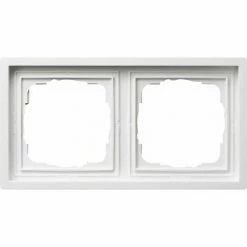 Gira Abdeckrahmen 1-fach, Flächenprogramm, Reinweiß Matt Gira Abdeckrahmen Abdeckrahmen 4010337043973 Gira