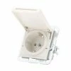 Gira Steckdose Mit Klappdeckel, Sys55/e2, Event, St55, Reinweiß Matt 4010337454274 Klappdeckel Steckdose Gira Gira