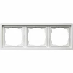 Gira Abdeckrahmen 3-fach, Flächenprogramm 3-fach Abdeckrahmen Gira 07750410589405 Abdeckrahmen 3-fach