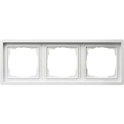 Gira Abdeckrahmen 3-fach, Flächenprogramm 3-fach Abdeckrahmen Gira 07750410589405 Abdeckrahmen 3-fach