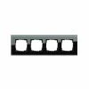 GIRA Rahmen 4f Sw Esprit Glas F.UP-Installation 21405