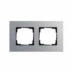 GIRA Rahmen 2f Alu Esprit Metall F.UP-Installation 21217