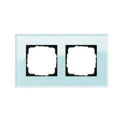 GIRA Rahmen 2f Mint Esprit Glas F.UP-Installation 21218