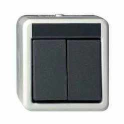 GIRA Wipptaster Gr 2W AP WG AP IP44 15530