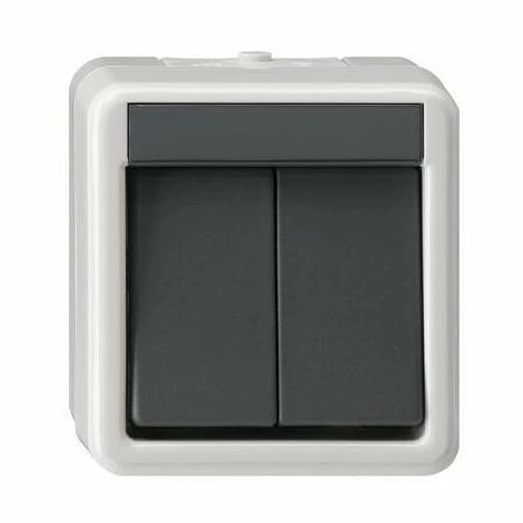 GIRA Serienschalter Gr WG AP AP IP44 2f 10530