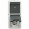 GIRA Steckdosenkombination AP Wechs Gr IP44 17630