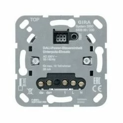 GIRA Dali-Power-Potentiometer System 3000 UP DALI Taste 230V 36mA Nebenstelleneingang 540600