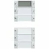 GIRA Tastsensor KNX System 55 AP Rws Glz 5f Bussystem KNX 214503