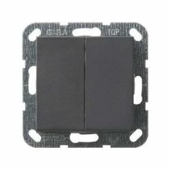 GIRA Serienschalter TS Anth System 55 UP IP20 2f 12528