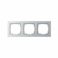 GIRA Rahmen 3f Alu Lack E2 Kst F.GEB-K F.UP-Installation Thermopl 21325