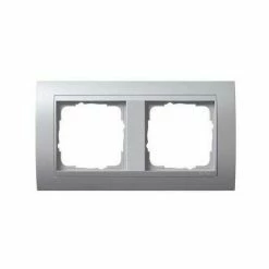 GIRA Rahmen 2f Alu Event Kst Thermopl F.UP-Installation 21236