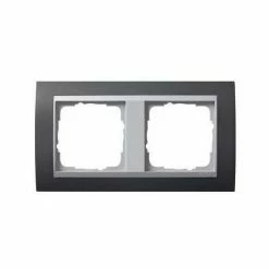 GIRA Rahmen 2f Anth Event Kst Thermopl F.UP-Installation 21281