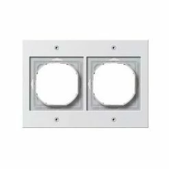 GIRA Rahmen 2f Rws TX_44 Kst Thermopl F.UP-Installation 21266