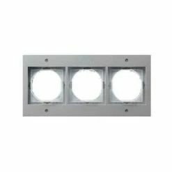 GIRA Rahmen 3f Alu TX_44 Kst Thermopl F.UP-Installation 21365