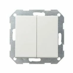 GIRA Serienschalter TS Rws System 55 UP IP20 2f Glz 12503