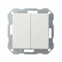 GIRA 2f-Wechselschalter Rws System 55 TS UP IP20 2f Wechsel/Wechsel Glz 12803