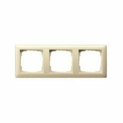 GIRA Rahmen 3f Cws Glz Standard 55 Kst F.GEB-K F.UP-Installation Thermopl 21301