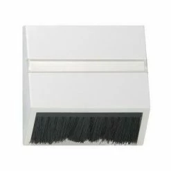 GIRA Zentralplatte Klapphaube System 55 Rws Glz Schraubbef Mit Staubschutz 68203