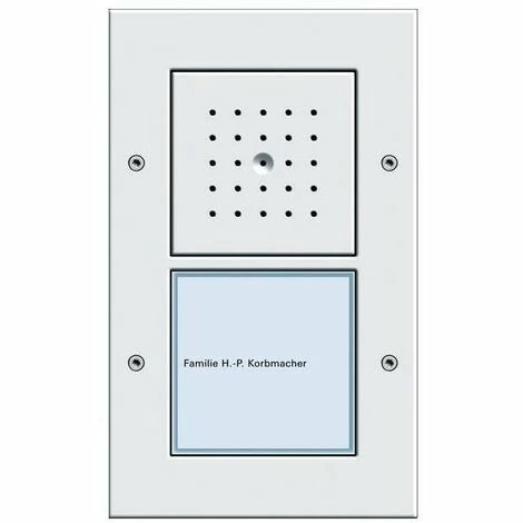 GIRA Türstationmodul Rws 1RT Türko AP Bus Mit Infoschild M.Abd 130x253x19mm 126666