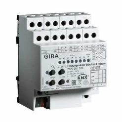 GIRA Heizungsaktor KNX REG 6Ausg 1,5A 110-230V Bussystem KNX Handschaltung 212900
