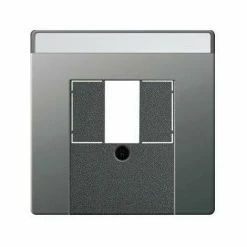 GIRA Zentralplatte TAE System 55 Edst Schraubbef 876600