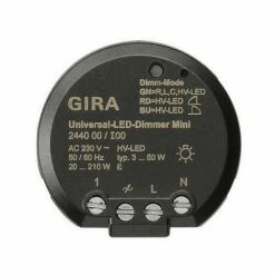 GIRA Dimmer System 3000 20-50W LED UP Lichtwertspeicher 244000