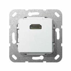 GIRA Einsatz HDMI 1f Einsatz Rws Glz 567003