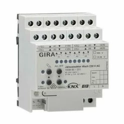 GIRA Jalousieaktor KNX REG 4f 1Eing Handbedien Bussystem KNX 103900