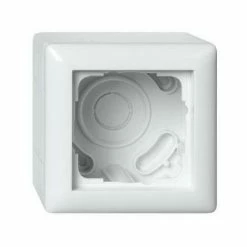 GIRA Gehäuse AP 1f Kst Rws Glz AP-Geh IP20 106103