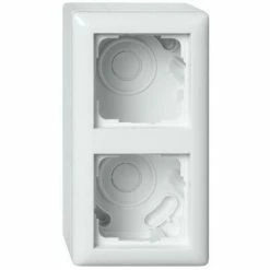 GIRA Gehäuse AP 2f Kst Rws Glz AP-Geh IP20 106203