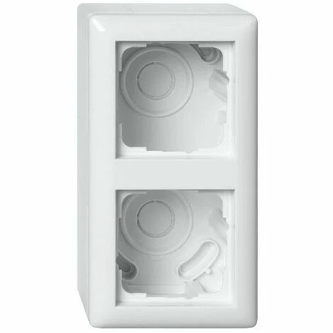 GIRA Gehäuse AP 2f Kst Rws Glz AP-Geh IP20 106203