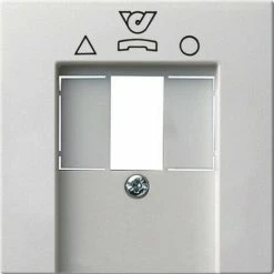 GIRA Abdeckung Für TDO Anschlussdose System 55 Reinweiß Glänzend