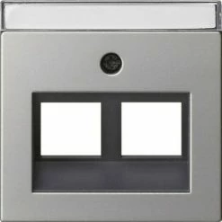 GIRA Abd. 30äßGradü + BSF Tragring MJ 2f System 55 Edelstahl