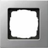 Gira ABDECKRAHMEN 1FACH FLACH (0211206 ALU E22)