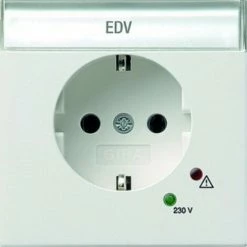 GIRA SCHUKO-Steckdose Überspannungsschutz Flächenschalter