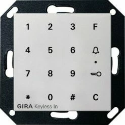 Gira KEYLESS IN CODETASTATUR RW (260503 SYST.55)