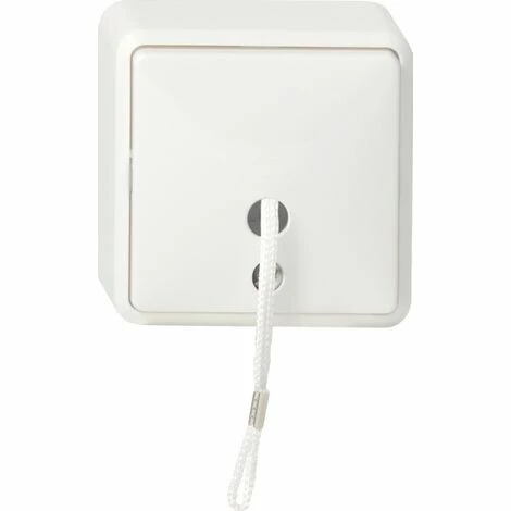 GIRA ZUGSCHALTER 014613 WECHSEL AP REINWEISS