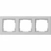Gira RAHMEN 3-FACH E2 BRUCHSICHER (021337 GRAU MATT)