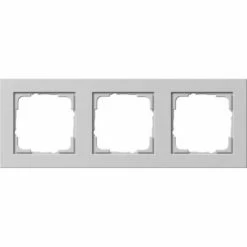 Gira RAHMEN 3-FACH E2 BRUCHSICHER (021337 GRAU MATT)