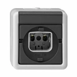 GIRA Lichtsignal Bajonett Gr WG AP IP44 230V Komplettger AP 16130