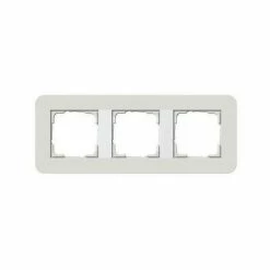 GIRA Rahmen 3f Hgr/rws Gira E3 Kst F.UP-Installation 213411