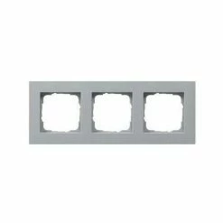 GIRA Rahmen 3f Alu E2 Kst F.UP-Installation Flachbündig Thermopl 213255