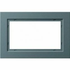 GIRA 100123 ABSCHLUSSRAHMEN 1 1 2 E2, ANTHRAZIT