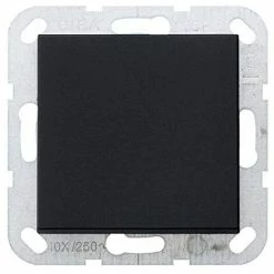 GIRA 0127005 TASTERSCHALTER 10 X 250 V MIT WIPPE SCHWARZ MATT