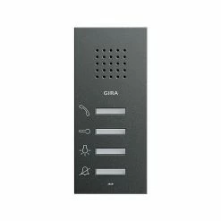 GIRA 125028 WOHNUNGSSTATION AP SYSTEM 55 ANTHRAZIT