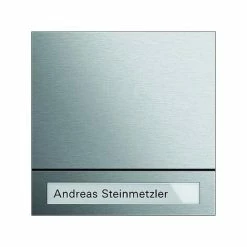 GIRA 5531920 RUFTASTENMODUL 1 F SYSTEM ME 106 IN EDELSTAHL