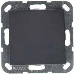 GIRA 013028 SYSTEM 55 DRUCKTASTER MIT MITTLERER RÜCKKEHRWIPPE, ANTHRAZIT