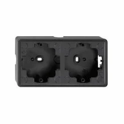 GIRA Gehäuse AP 2f Kst Sw S Color AP-Geh 6247